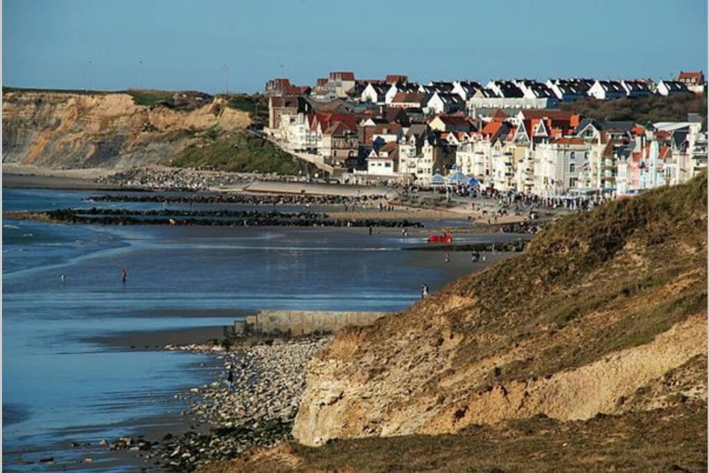 Wimereux 30M2 1 Chambre Et 1 Canape Lit A 2 Pas De La Plage Et Du Centre Luaran gambar
