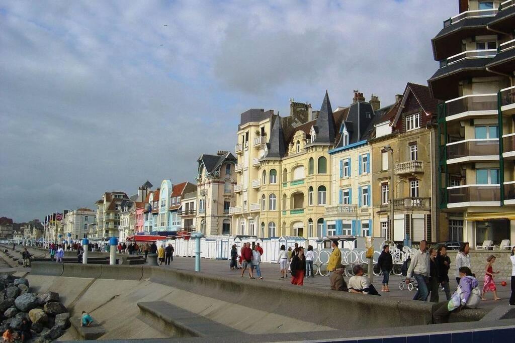 Wimereux 30M2 1 Chambre Et 1 Canape Lit A 2 Pas De La Plage Et Du Centre Luaran gambar